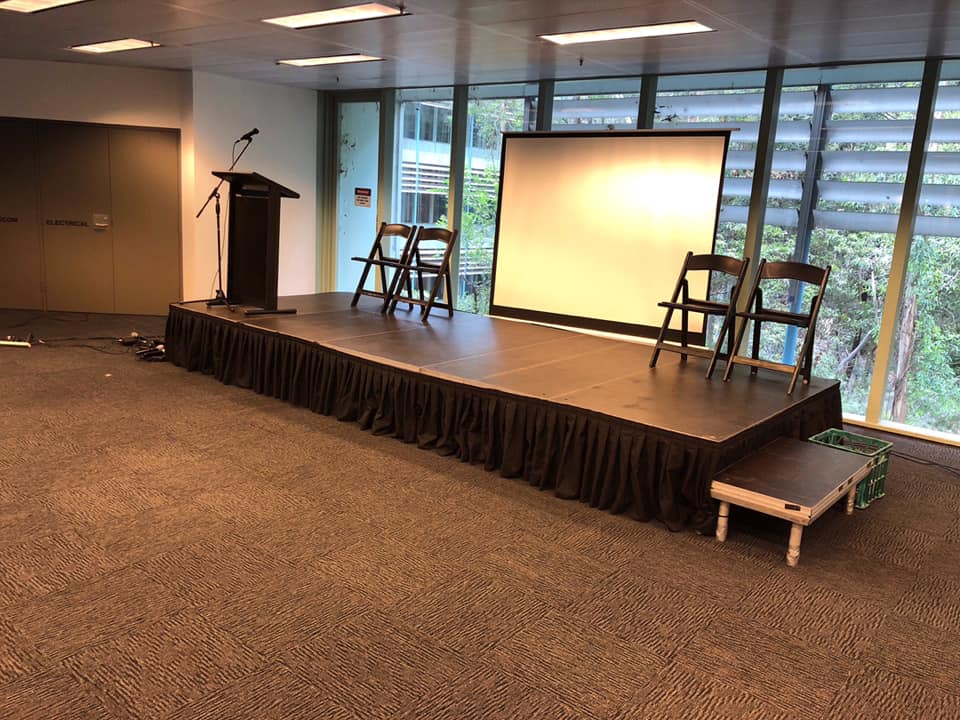 Projector Screen Hire Sydney Audio Visual Display