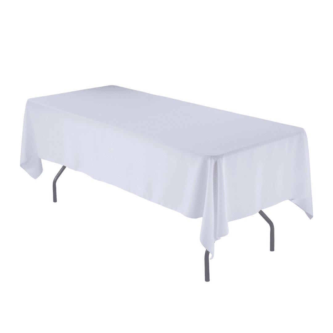 white table linen